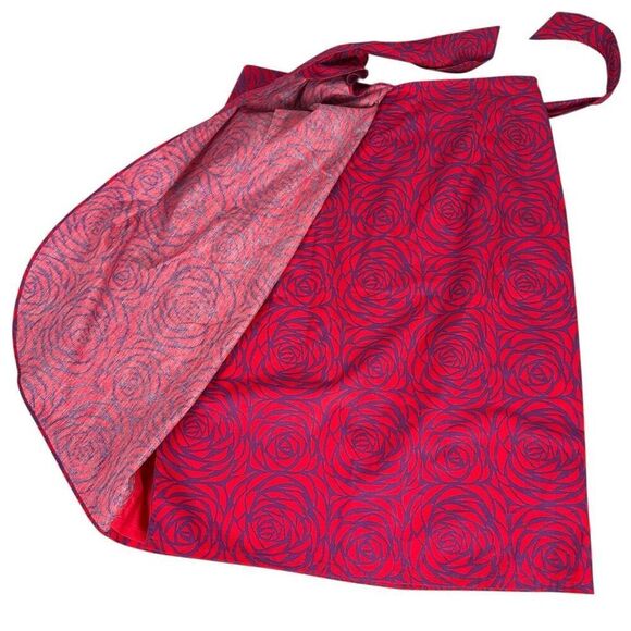 Boden Faux Wrap Tie Side Skirt size 10L - Picture 10 of 13